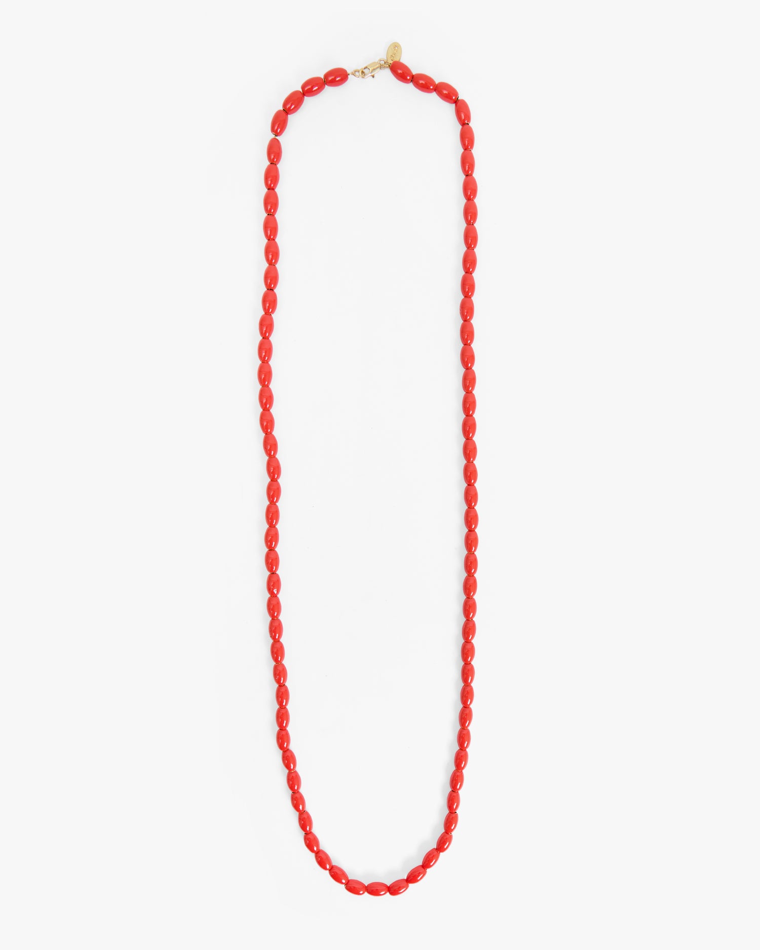 Persimmon Grande Enamel Barrel Chain. 